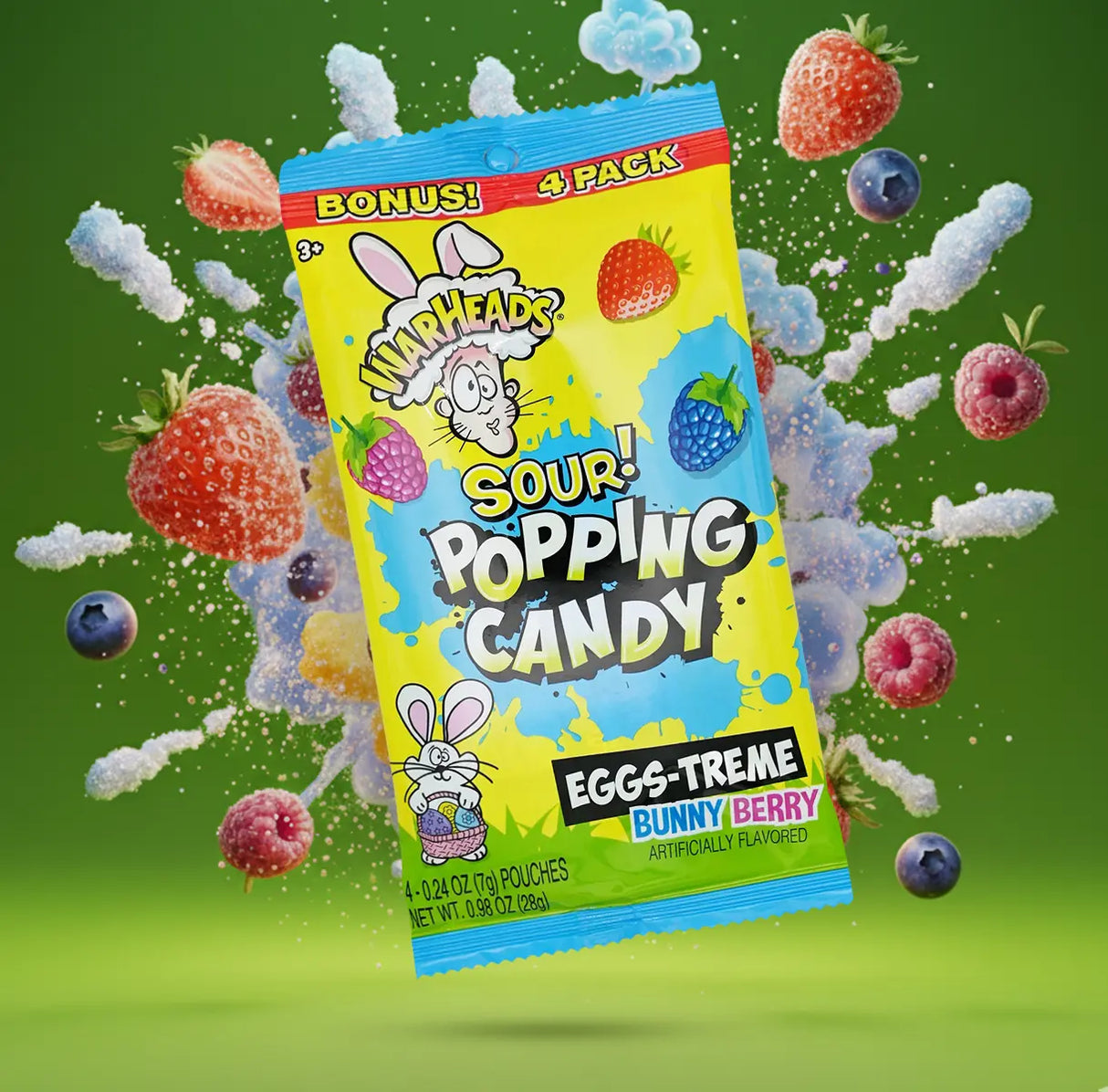 Caramelos Ãcidos, Warheads, Bunny Berry