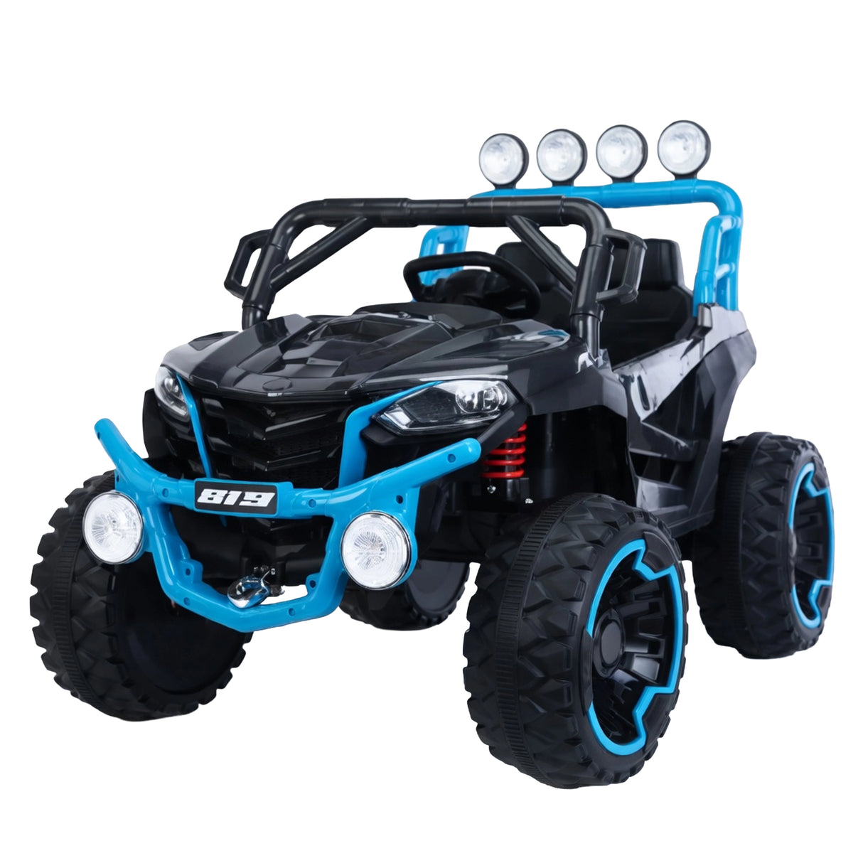 Carrito Montable para Niños, Razer, Color Negro