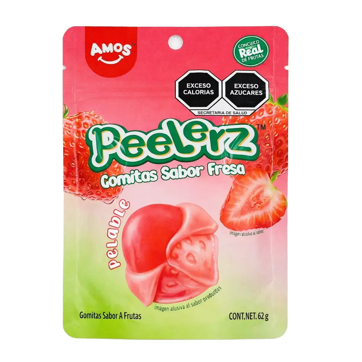 Fresa, Gomitas Pelables, Peelerz