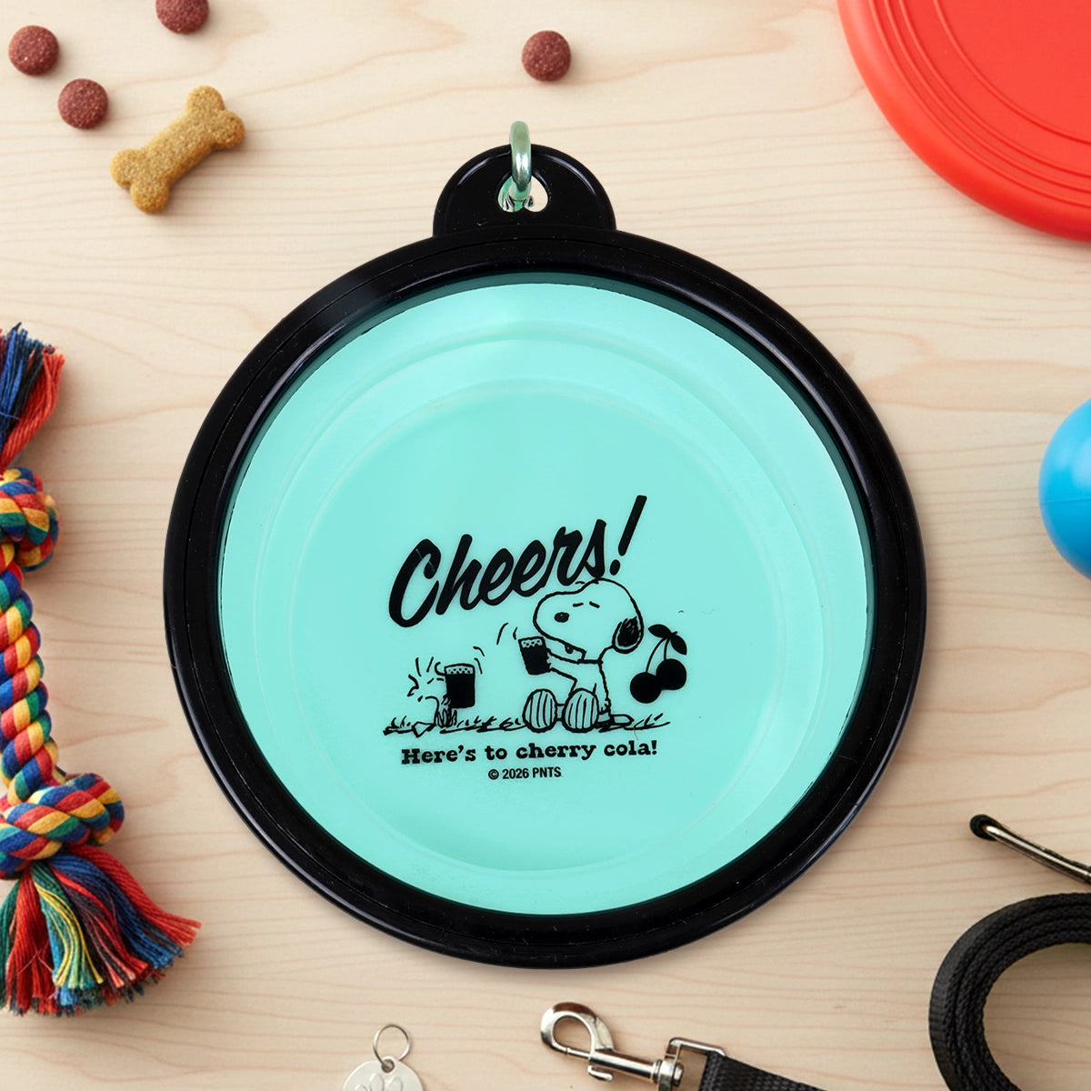 Bowl Plegable para Mascota, Peanuts
