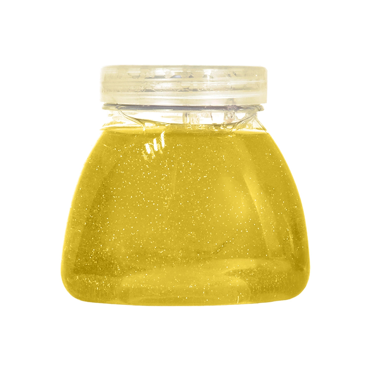Slime con Glitter, Color Amarillo, 260 gr
