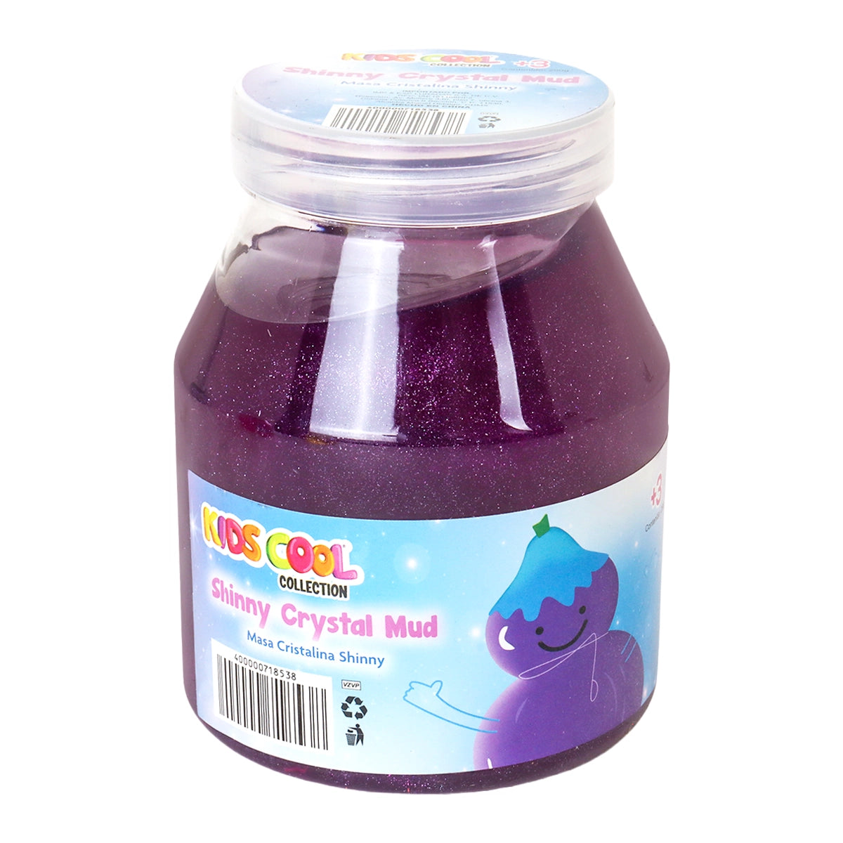Slime Brillante, Color Morado, 290 gr