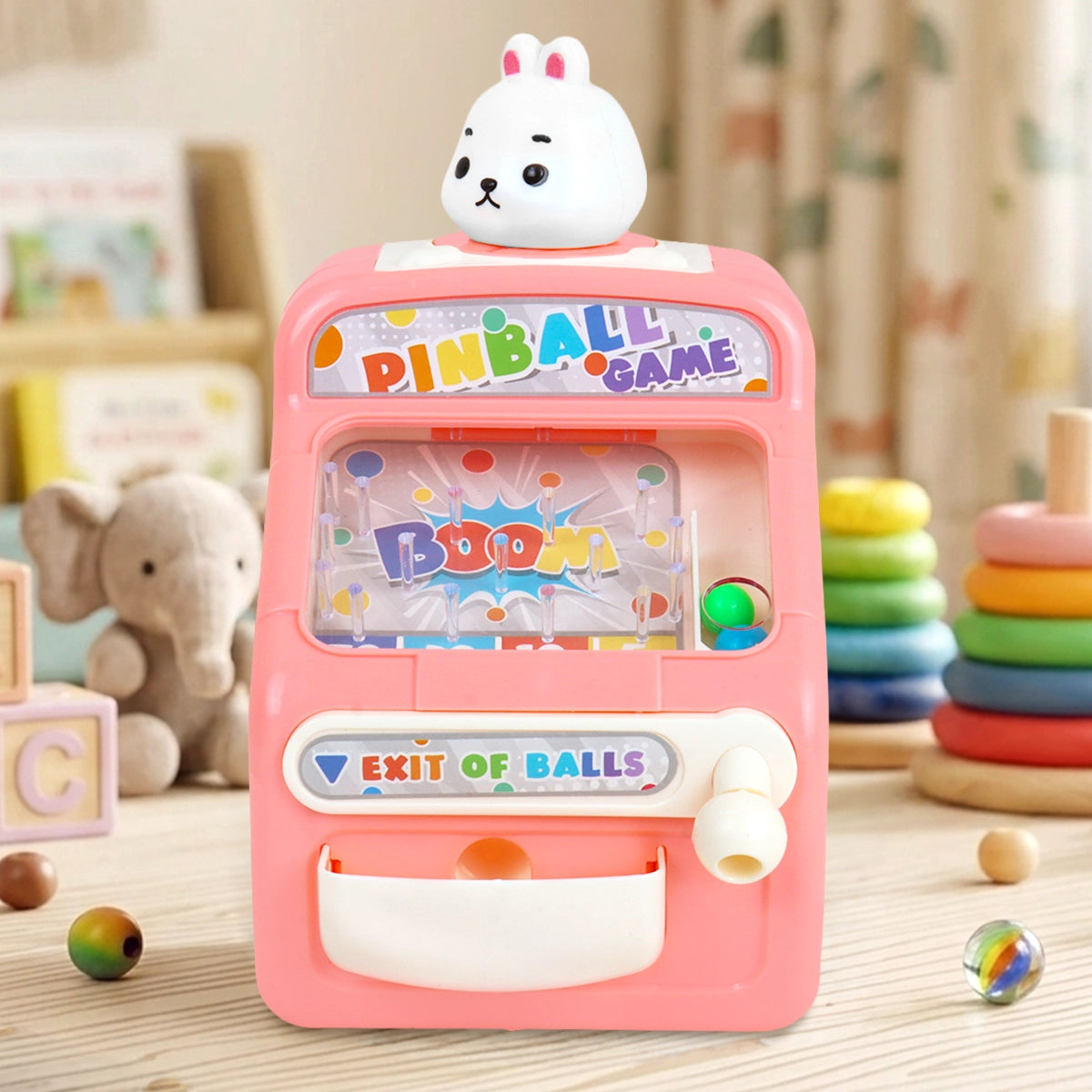 Juego Lanzador de Bolitas, Conejo
