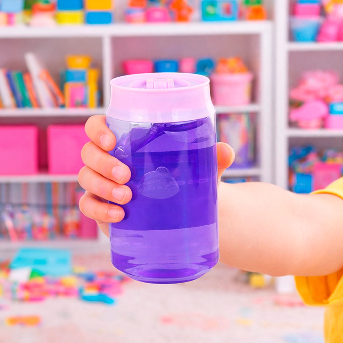Slime, Lata, Color Morado, 280 gr