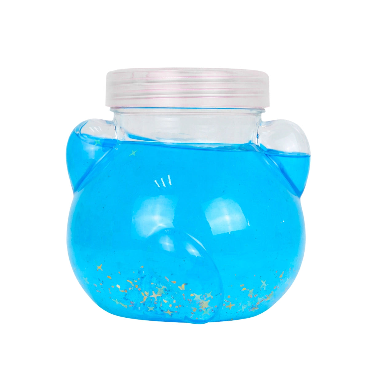 Slime, Oso, Confetti, Color Azul, 250 gr