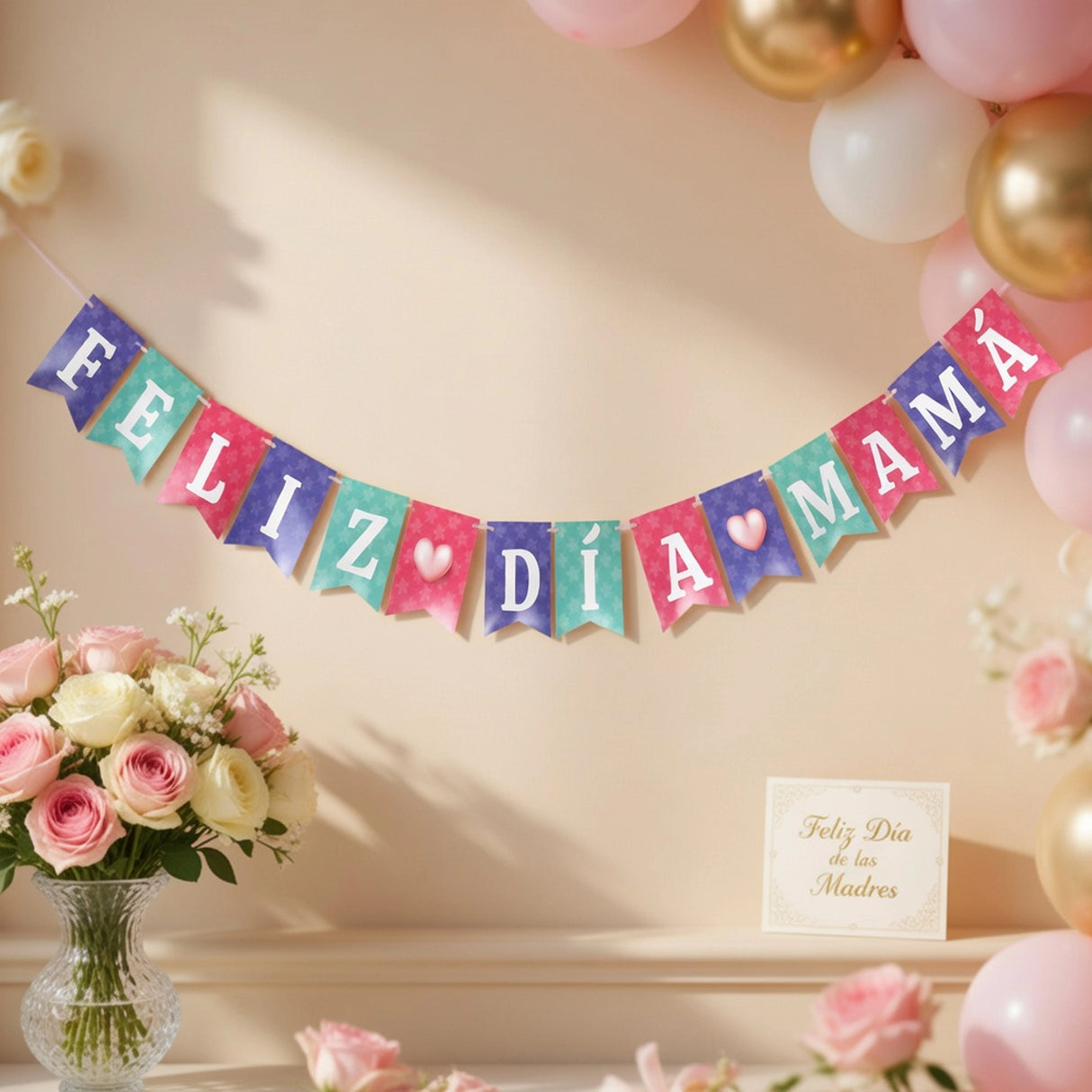 Banner "Feliz Día Mamá"