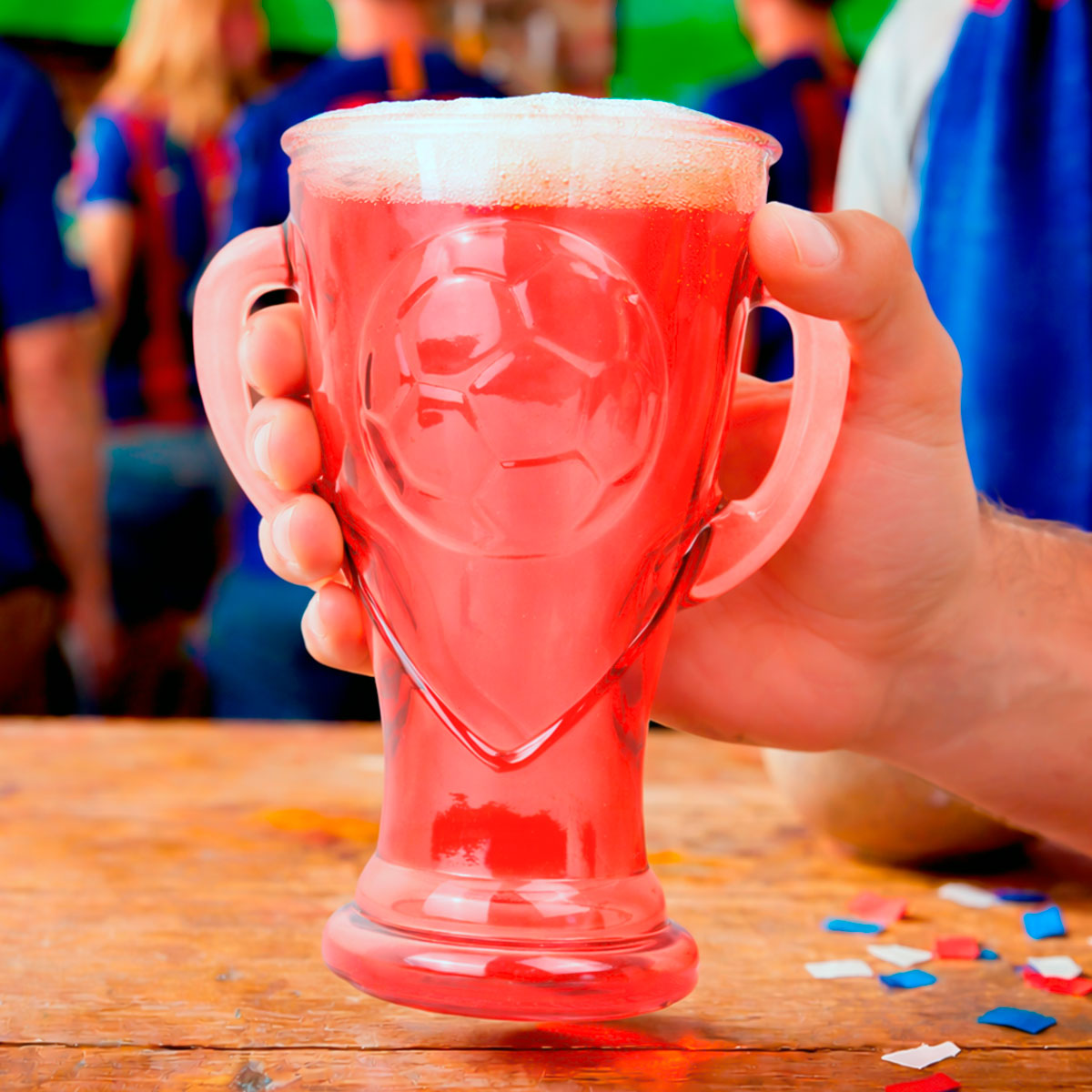 Trofeo, Vaso, Color Rojo