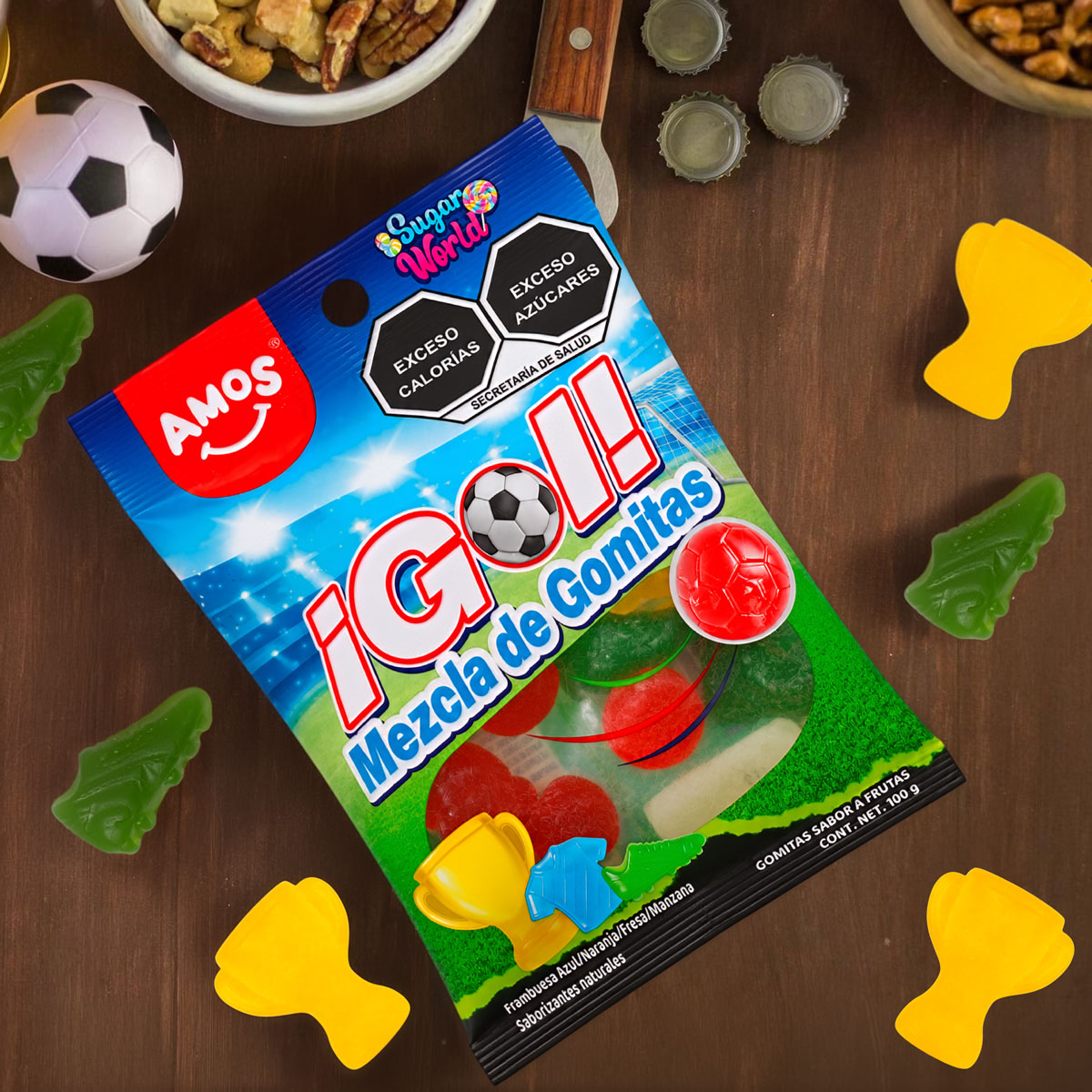 18 05SW GOL GUMMY MIX 100GR