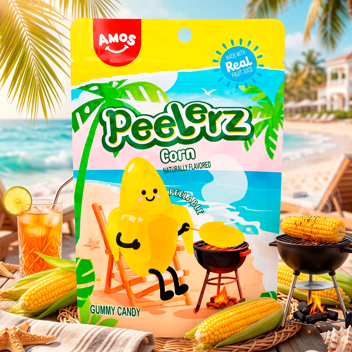 Elote, Gomitas Pelables, Peelerz, 62 gr