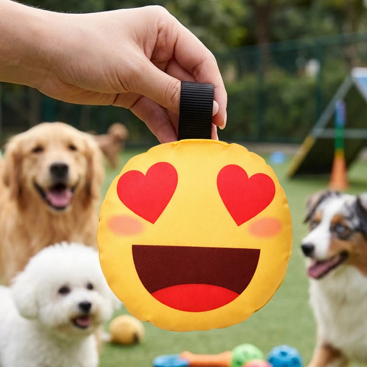 Emoji Enamorado, Juguete para Mascota