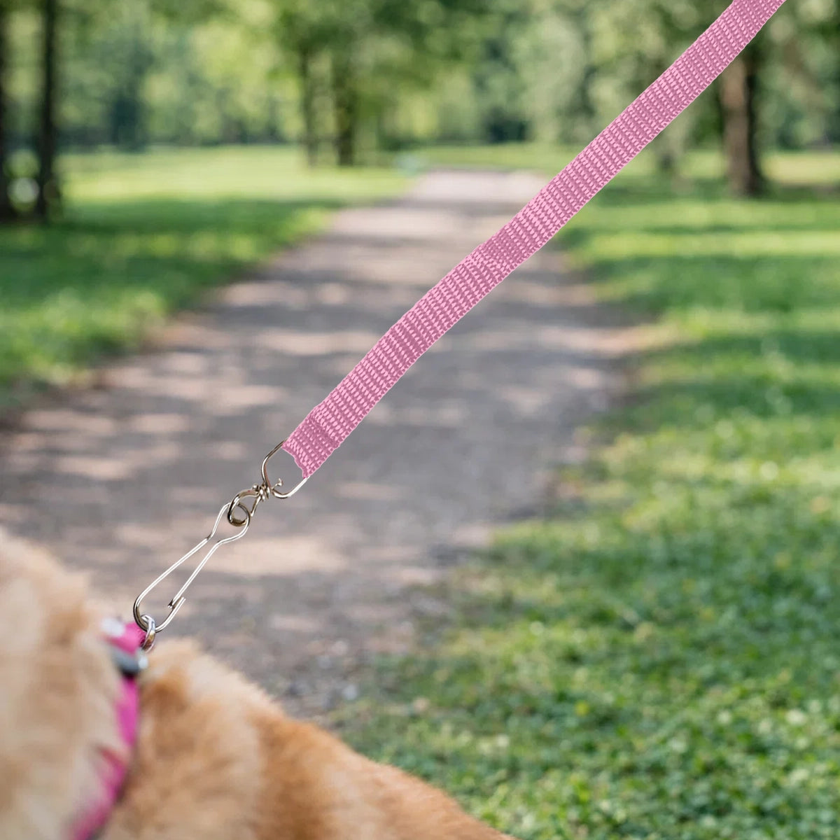 Correa para Mascota, Color Rosa Claro
