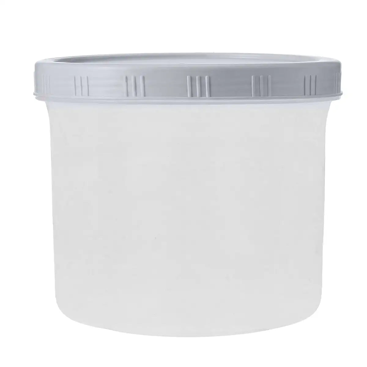 Contenedor con Tapa Rosca, 1 L, Color Gris