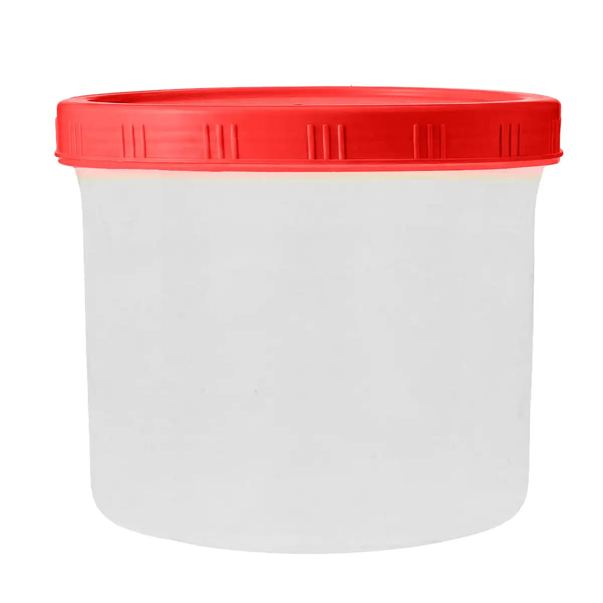 Contenedor con Tapa Rosca, 1 L, Color Rojo