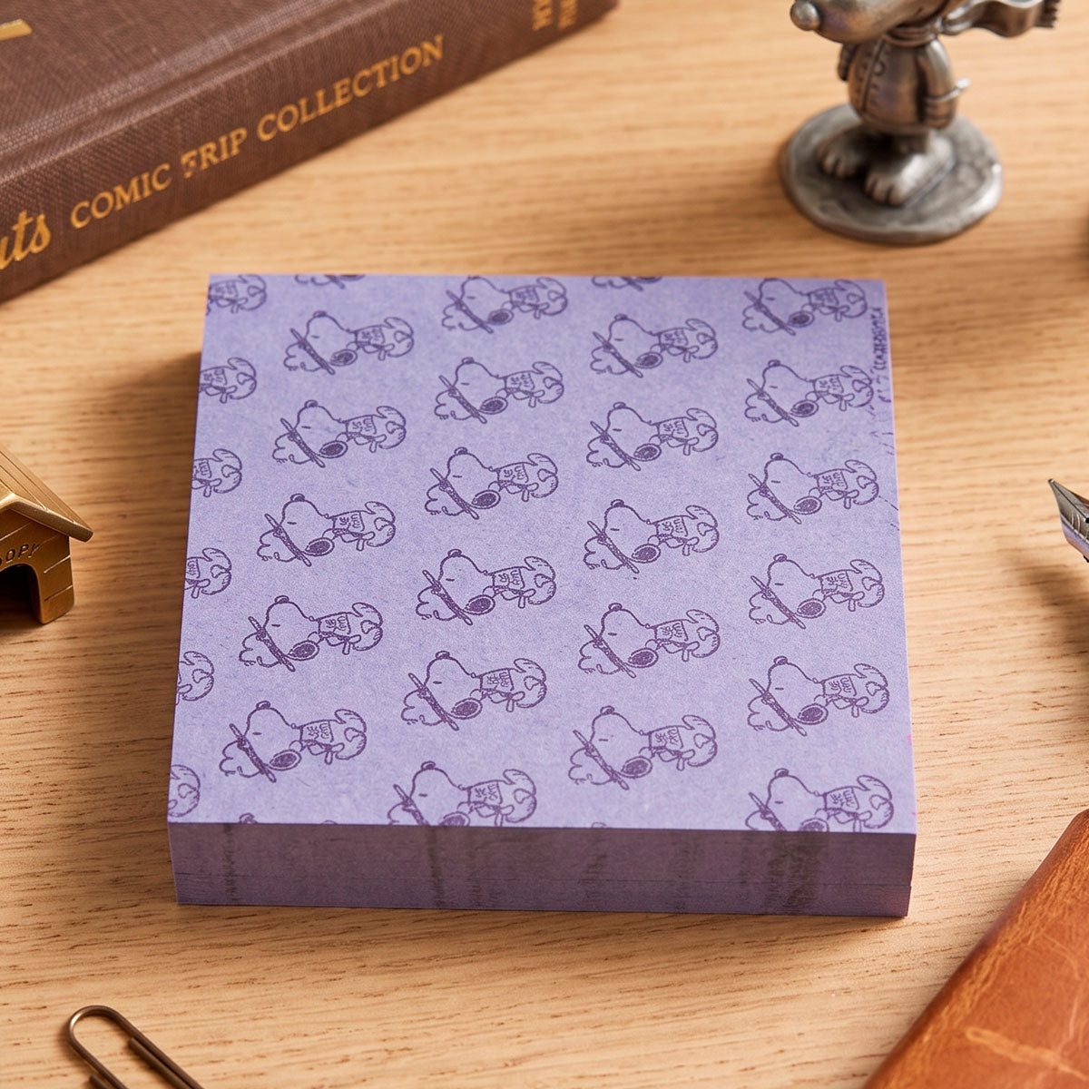 Post-it, Peanuts, Color Morado