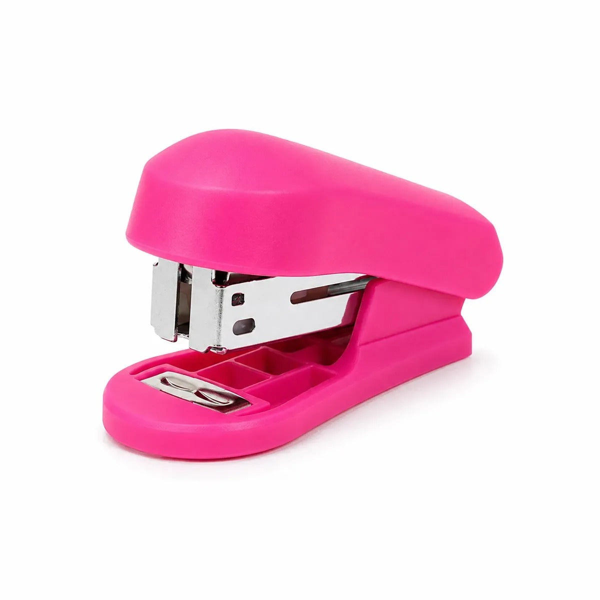 Mini Engrapadora, Color Rosa, Pink Label