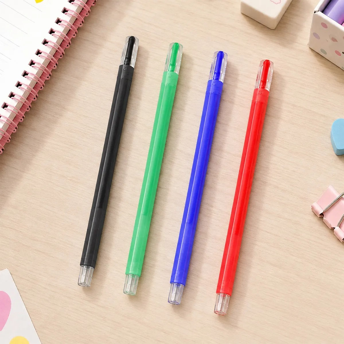 Crayones Retráctiles, Colores