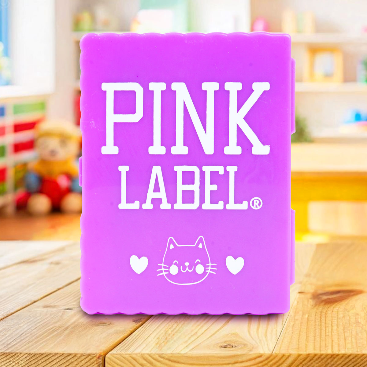Caja con Crayones, Pink Label