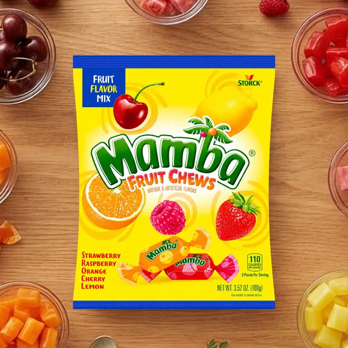 Mamba Fruit Chews, Mix de Sabores