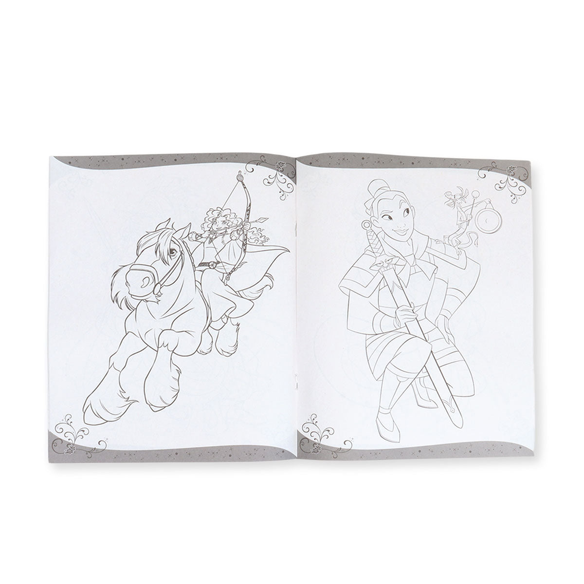 Libro para Colorear con Crayones, Princesas