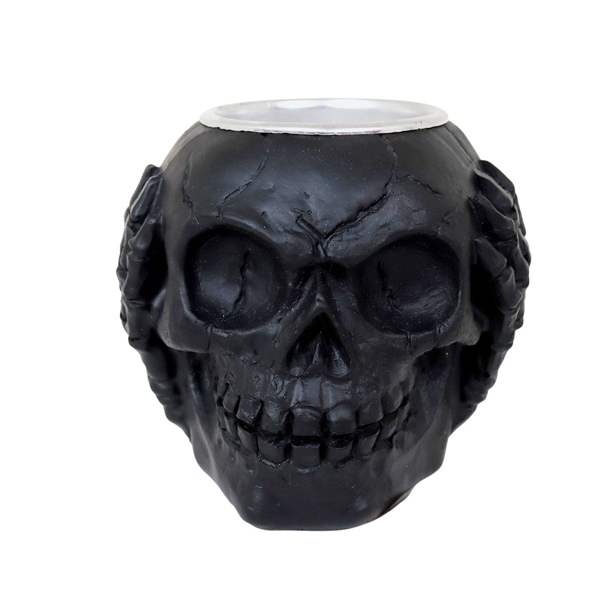 Calavera, Portavela de Cerámica