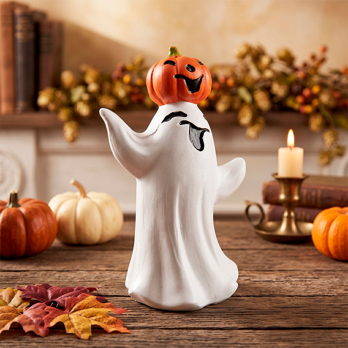 Fantasma con Calabaza, Figura de Cerámica
