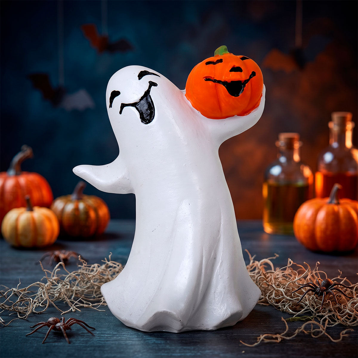 Fantasma con Calabaza, Figura de Cerámica