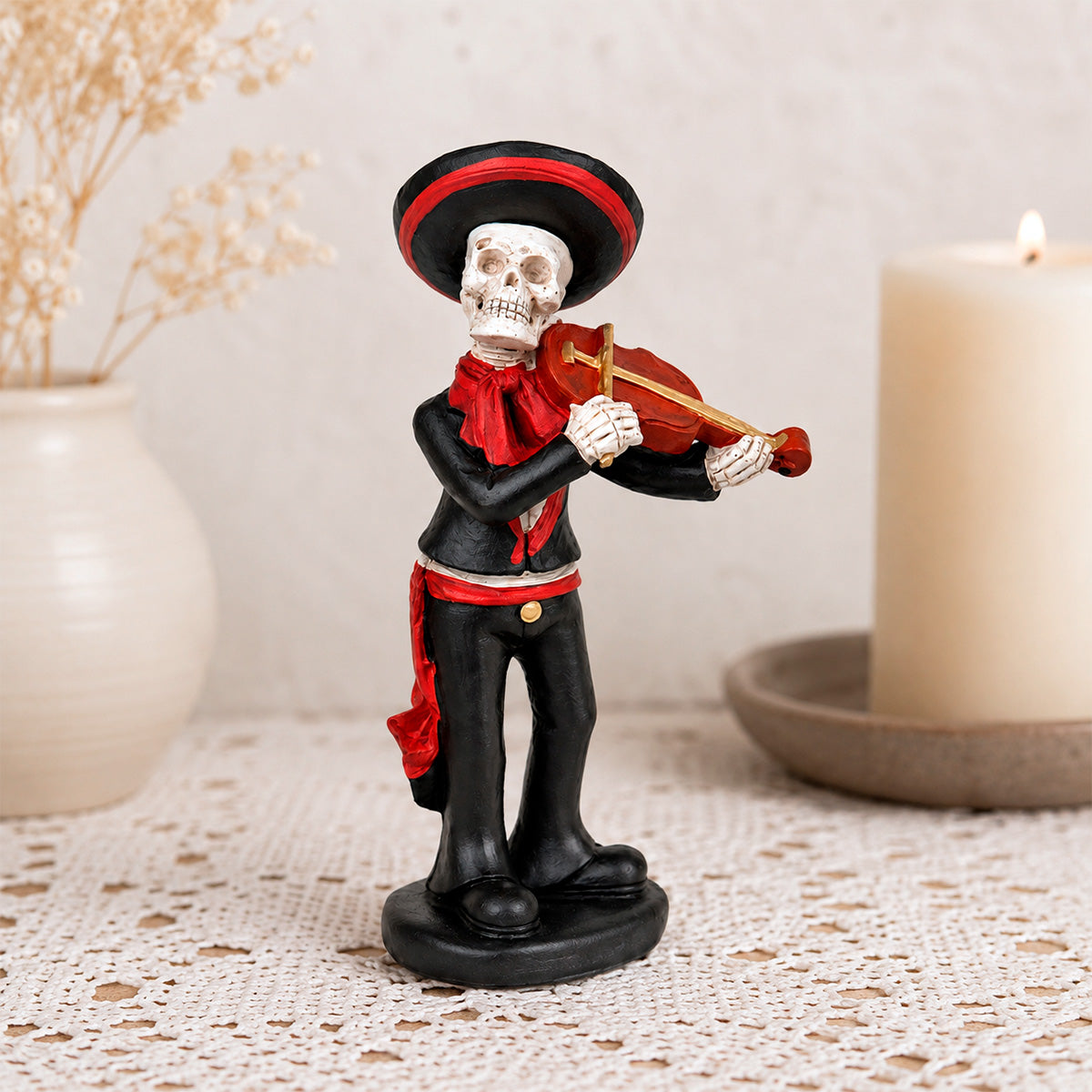 Violinista, Figura de Cerámica