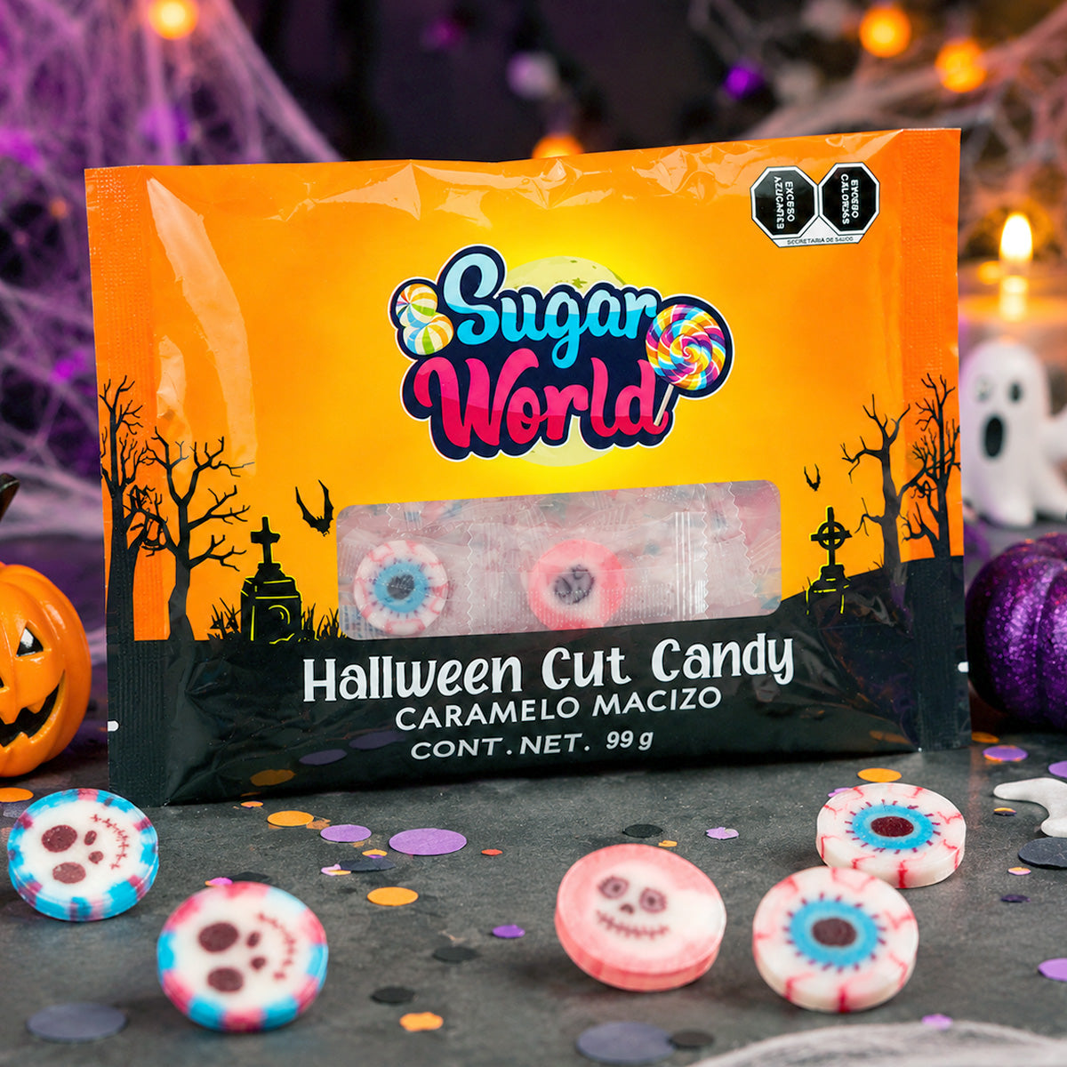 Dulces Surtidos Halloween, 99 g
