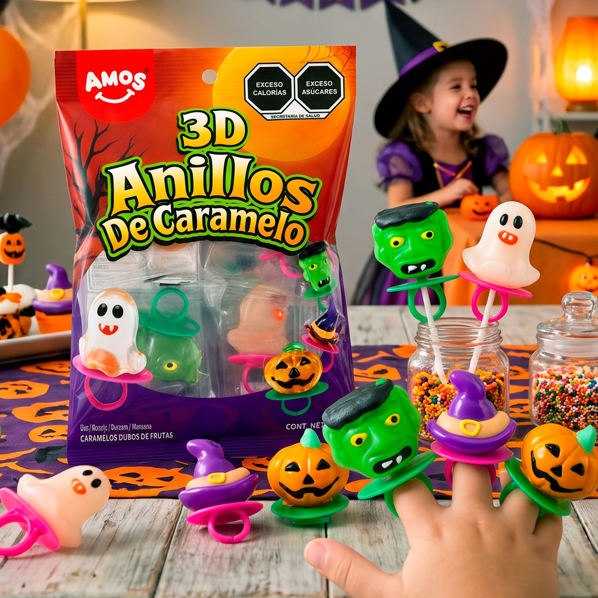 Anillos de Caramelo, Amos, 80 gr