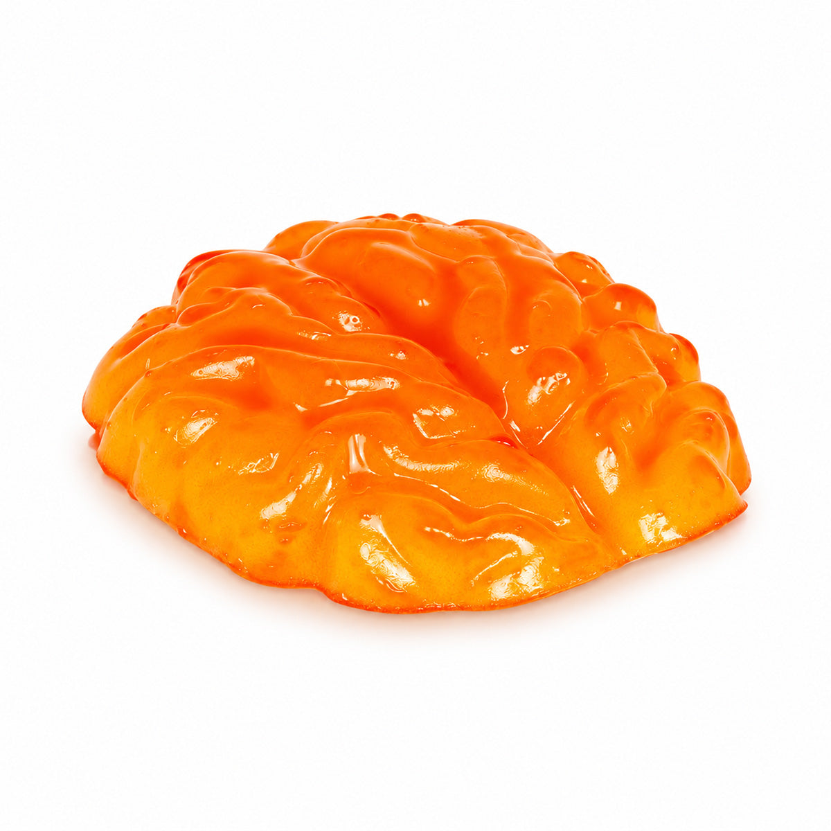Dulce en Forma de Cerebro, Color Rojo, 120 g