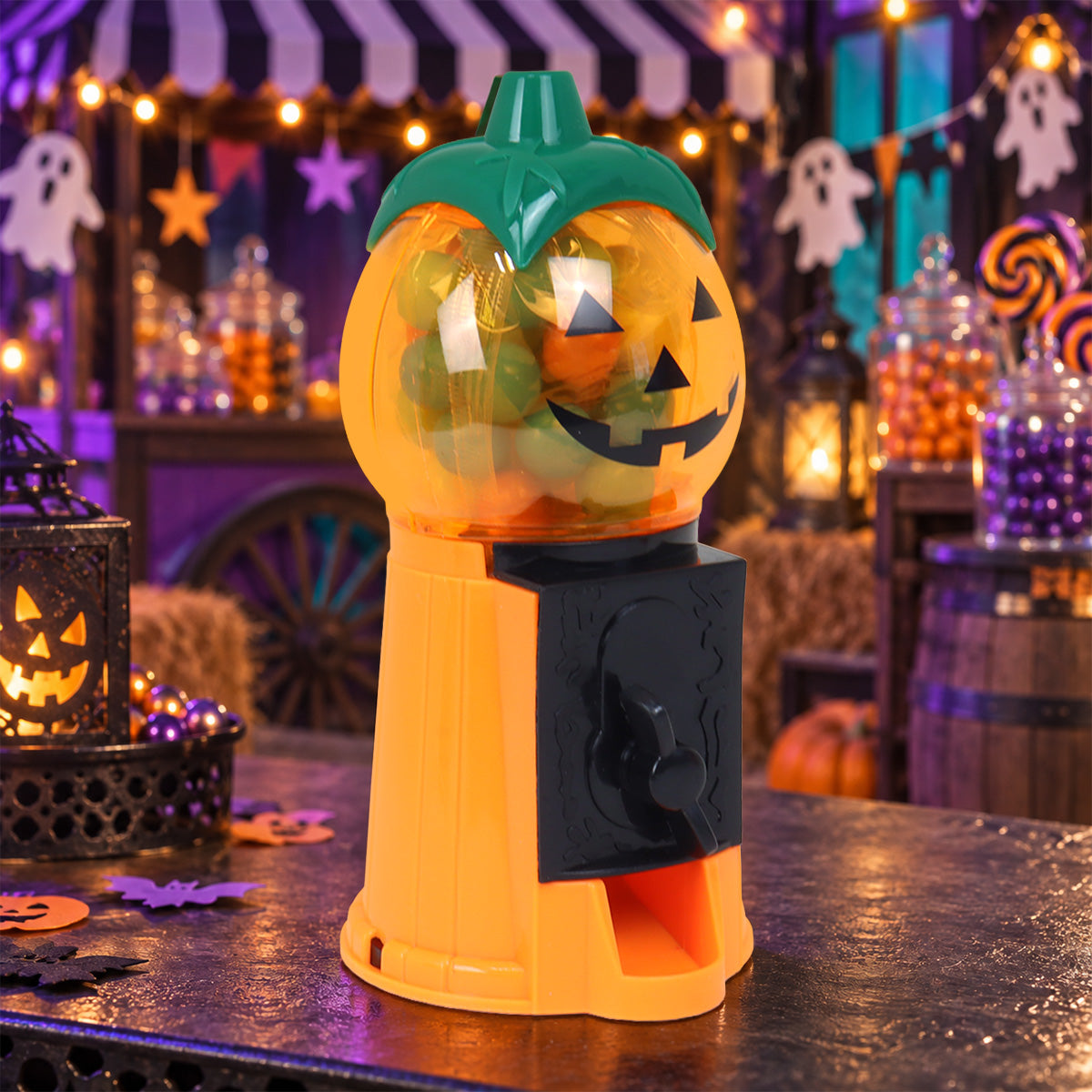 Dispensador de Chicle en Forma de Calabaza, 40 g