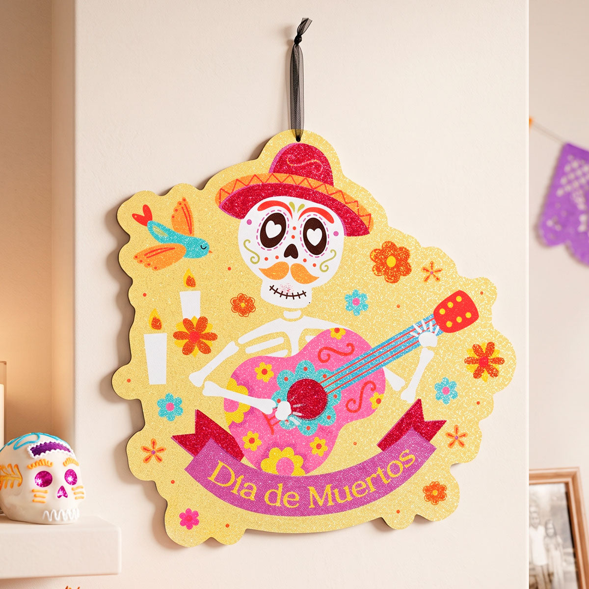 Decoración Colgante, Día de Muertos, Catrín