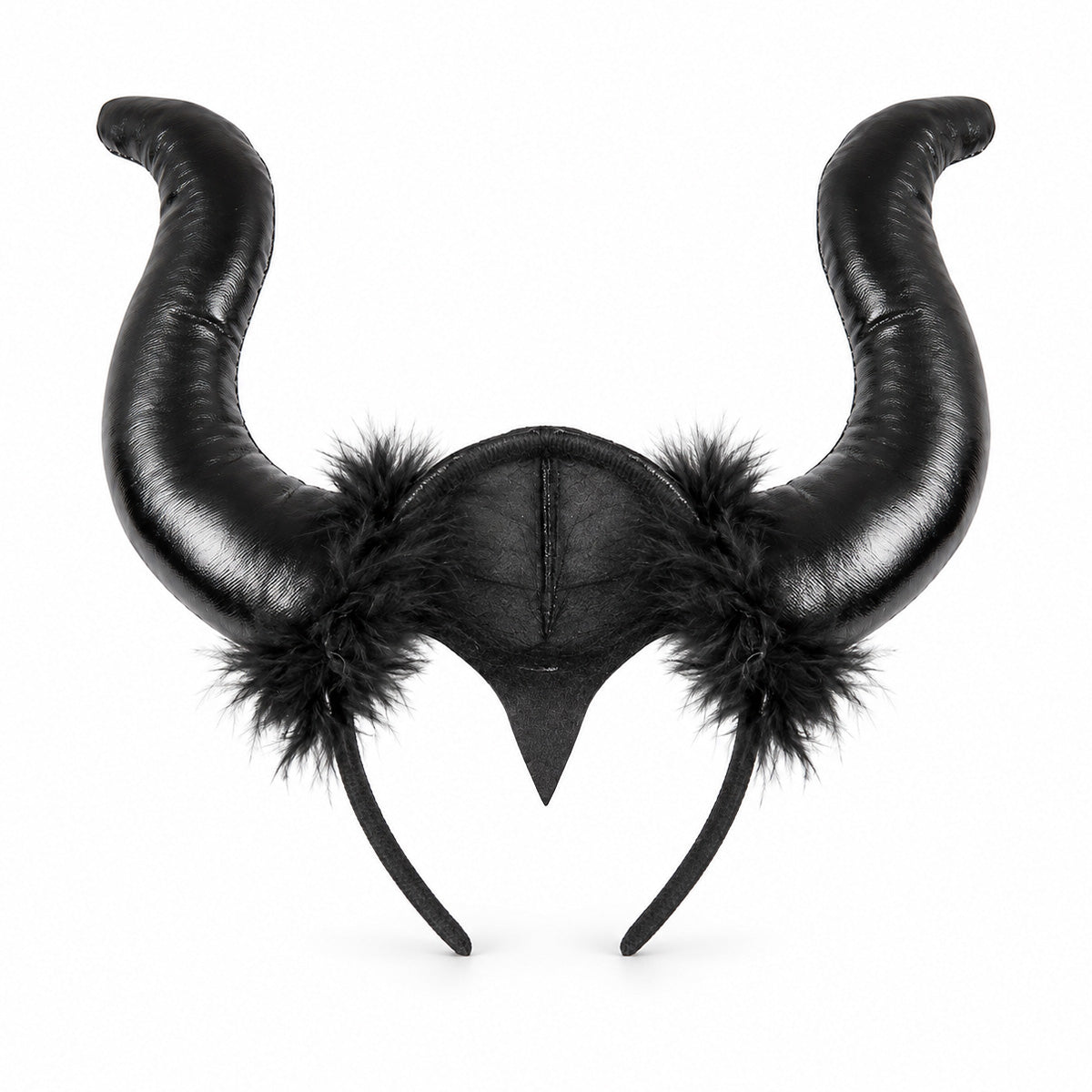 Diadema con Cuernos para Halloween, Color Negro