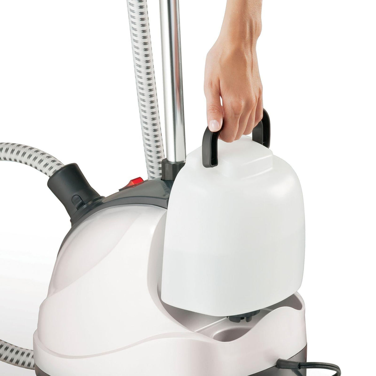 Plancha Central de Vapor Hamilton Beach Blanca 11552