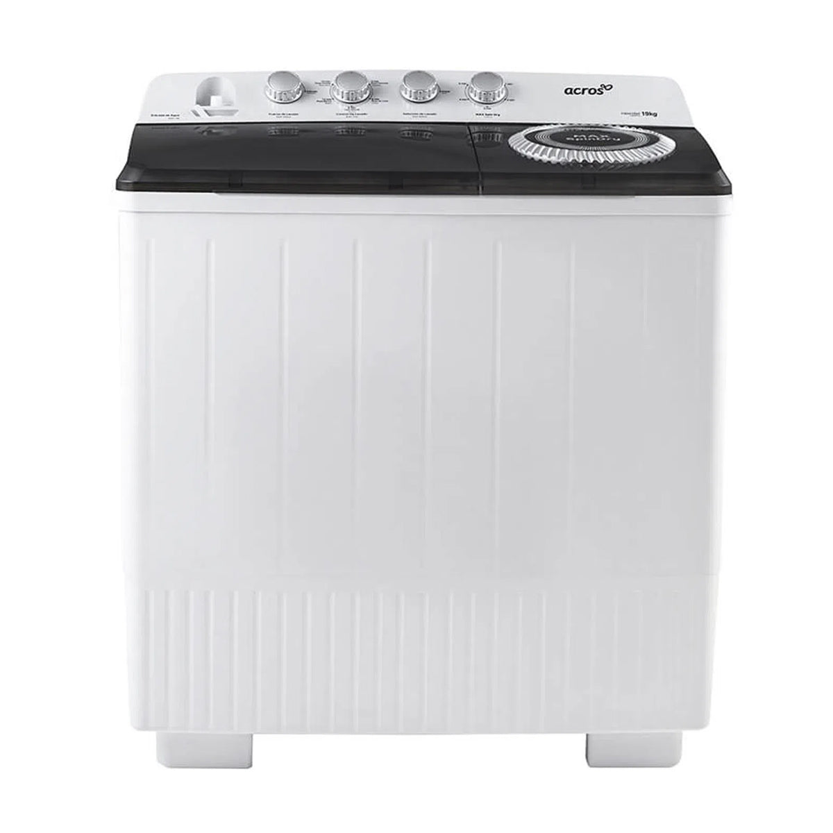 LAVADORA ACROS MODELO ALD-1945JE 2 TINAS 19KG **