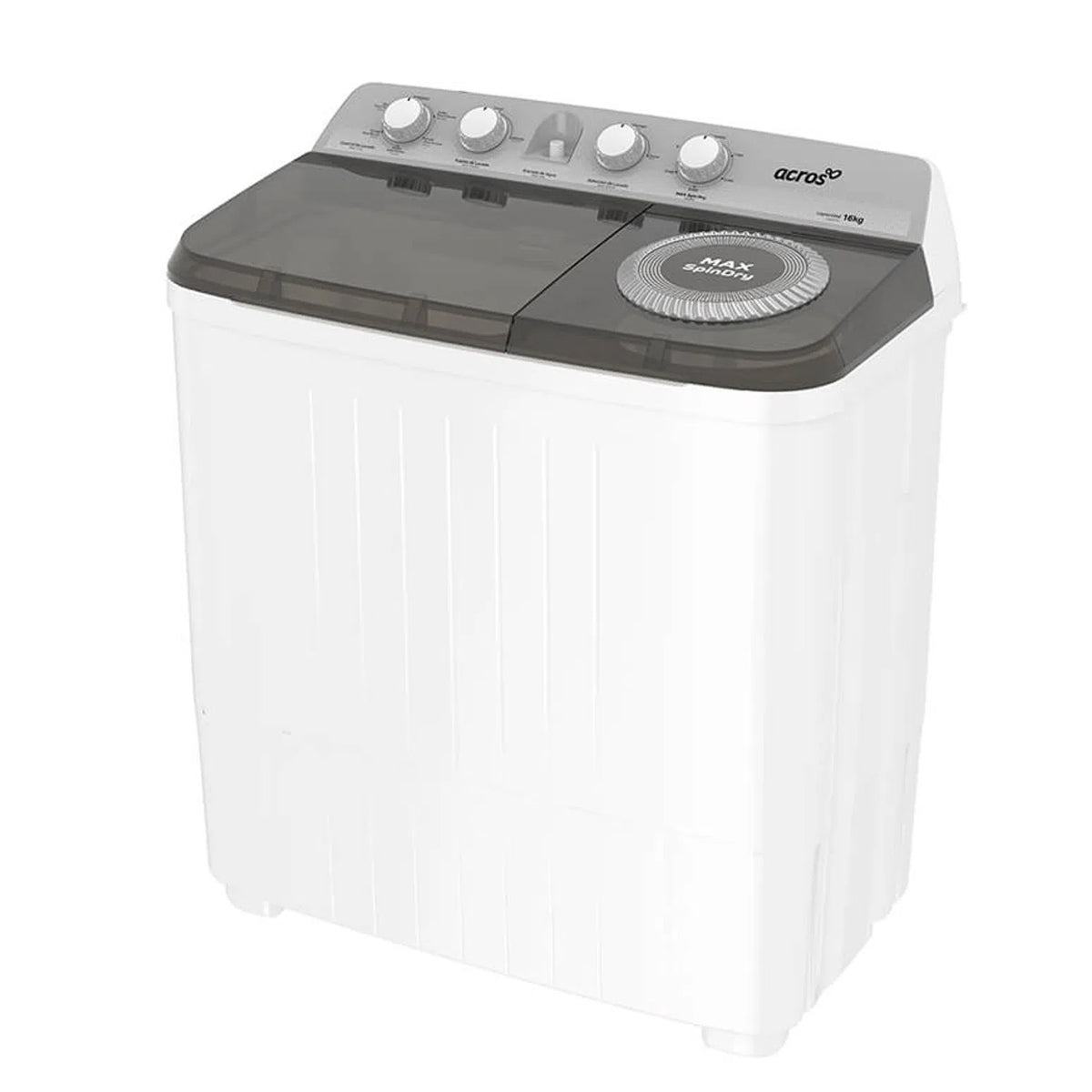LAVADORA ACROS MODELO ALD-1645JE 2 TINAS 16KG **