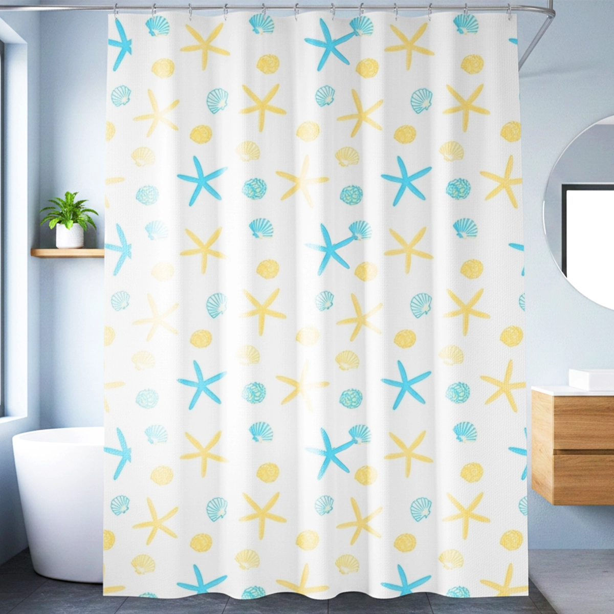 Cortina de Baño, Color Arena