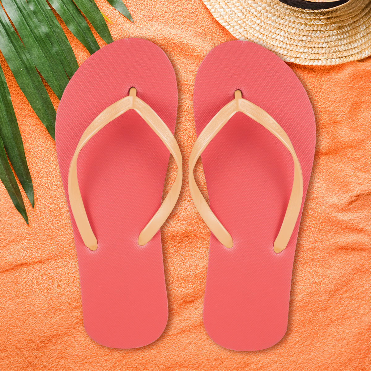 Sandalias, Color Naranja, Talla 25