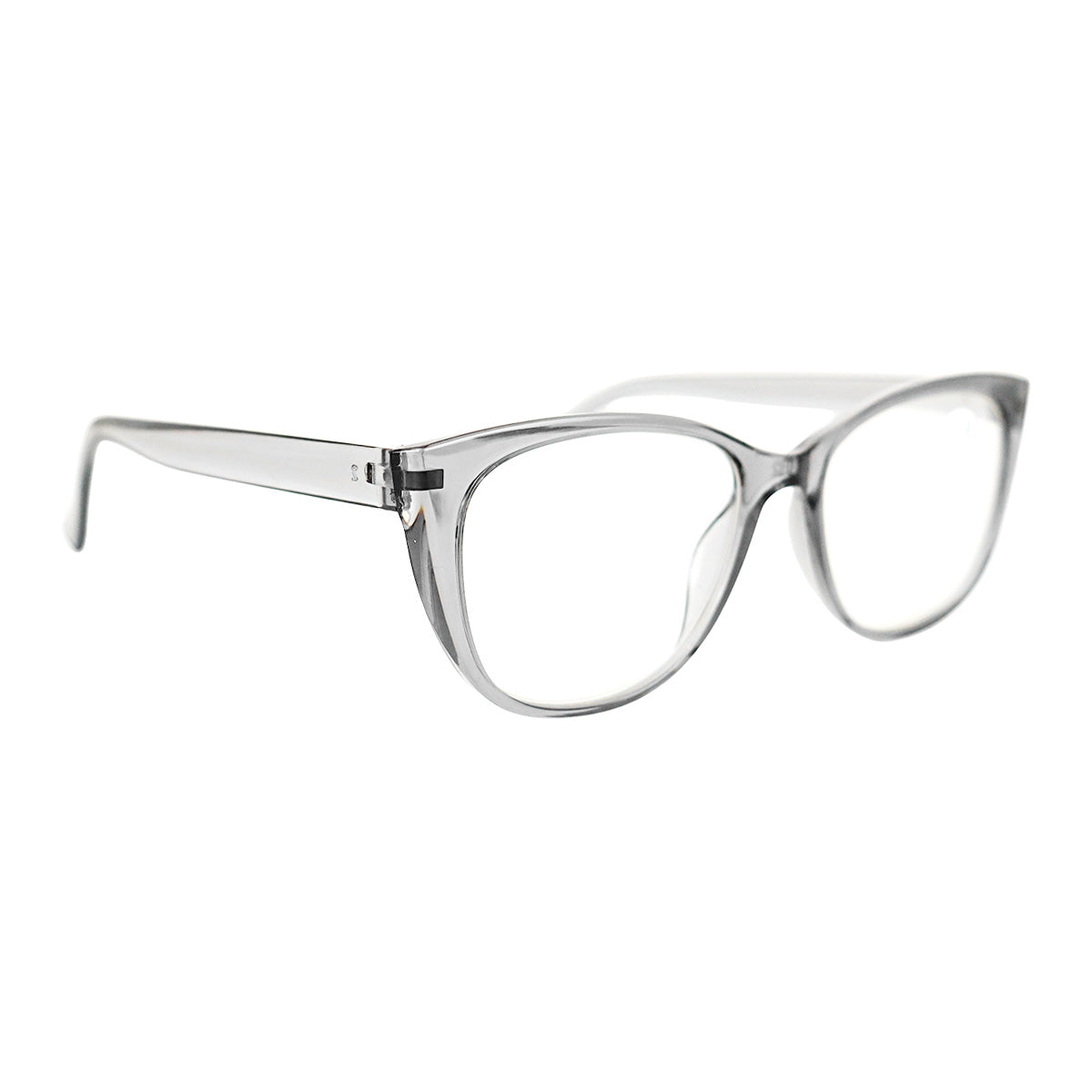 Lentes de Lectura, +2.00, Color Negro Transparente