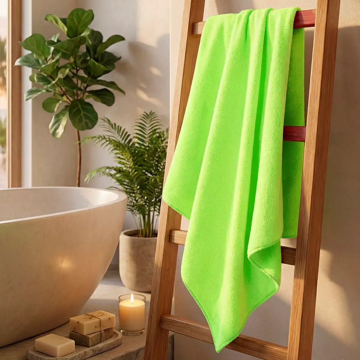 Toalla para Cuerpo, Color Verde
