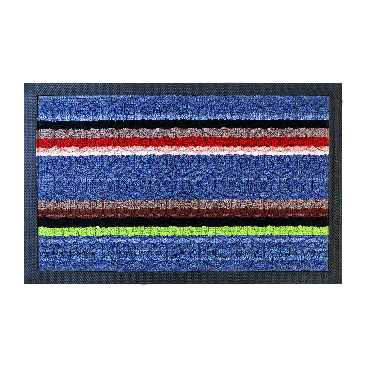Tapete Decorativo color Azul con Diseño de Líneas 35x55cm
