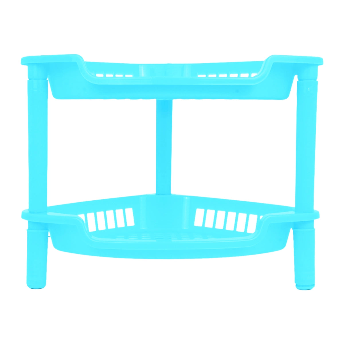 Organizador de Cocina con 2 Repisas, Color Azul