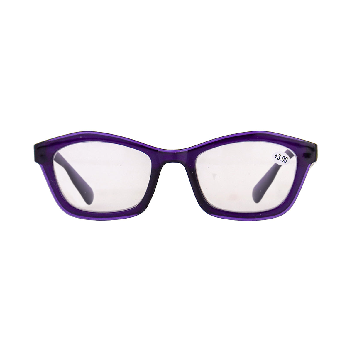 Lentes de Armazón Ovalado color Negro, 3.50 de Dioptría
