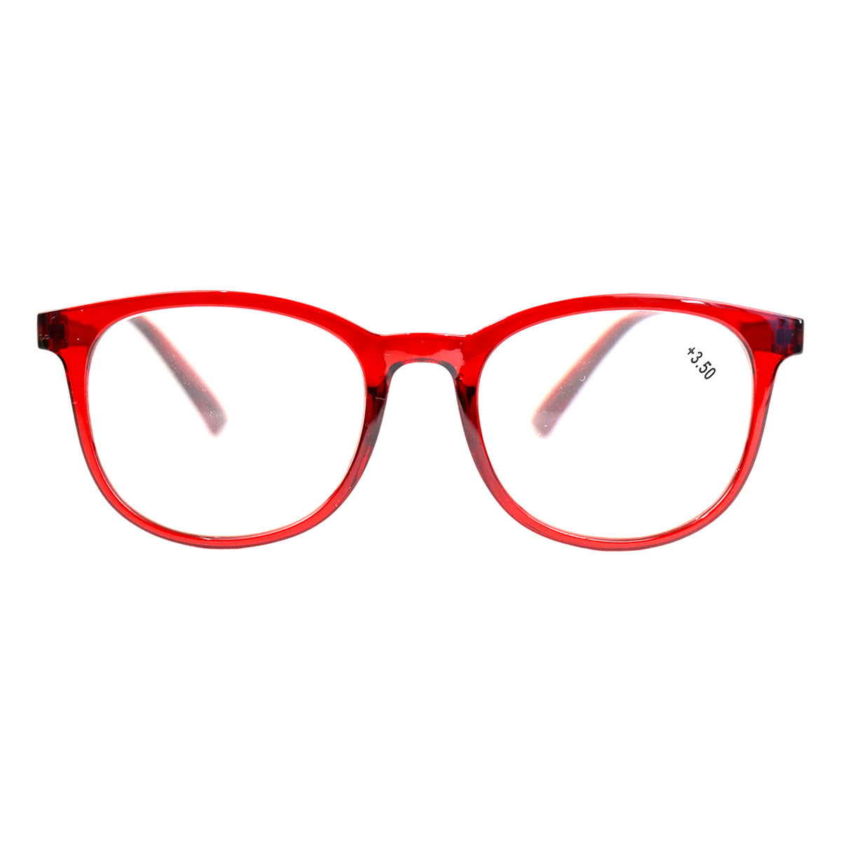 Lentes de Lectura, Color Rojo, +3.50