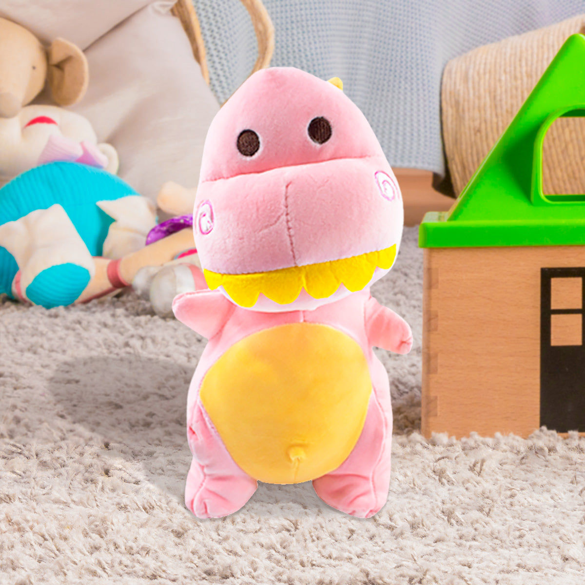 Peluche Dino Rosa