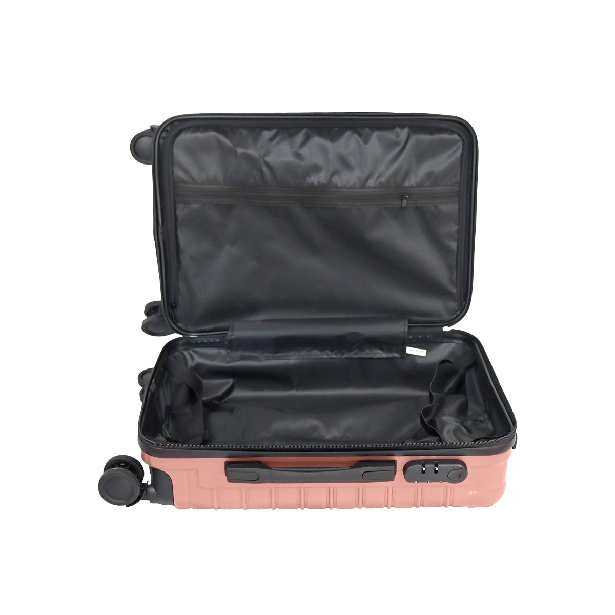 Maleta de Viaje Líneas, color Rosa 37x23x55cm