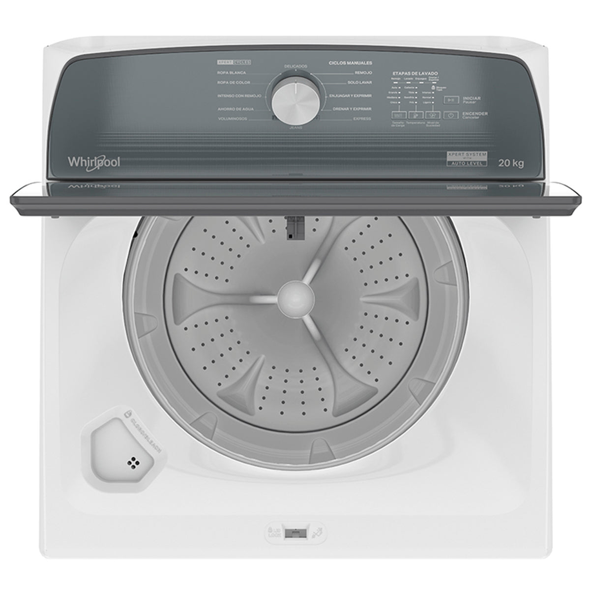 LAVADORA WHIRLPOOL MOD. 8MWTW-2041WJM 20 KG**