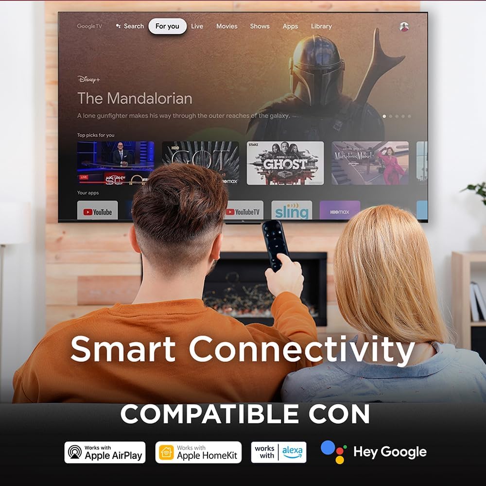 TELEVISOR TCL MOD. 50Q5K 4K SMART QLED GOOGLE TV