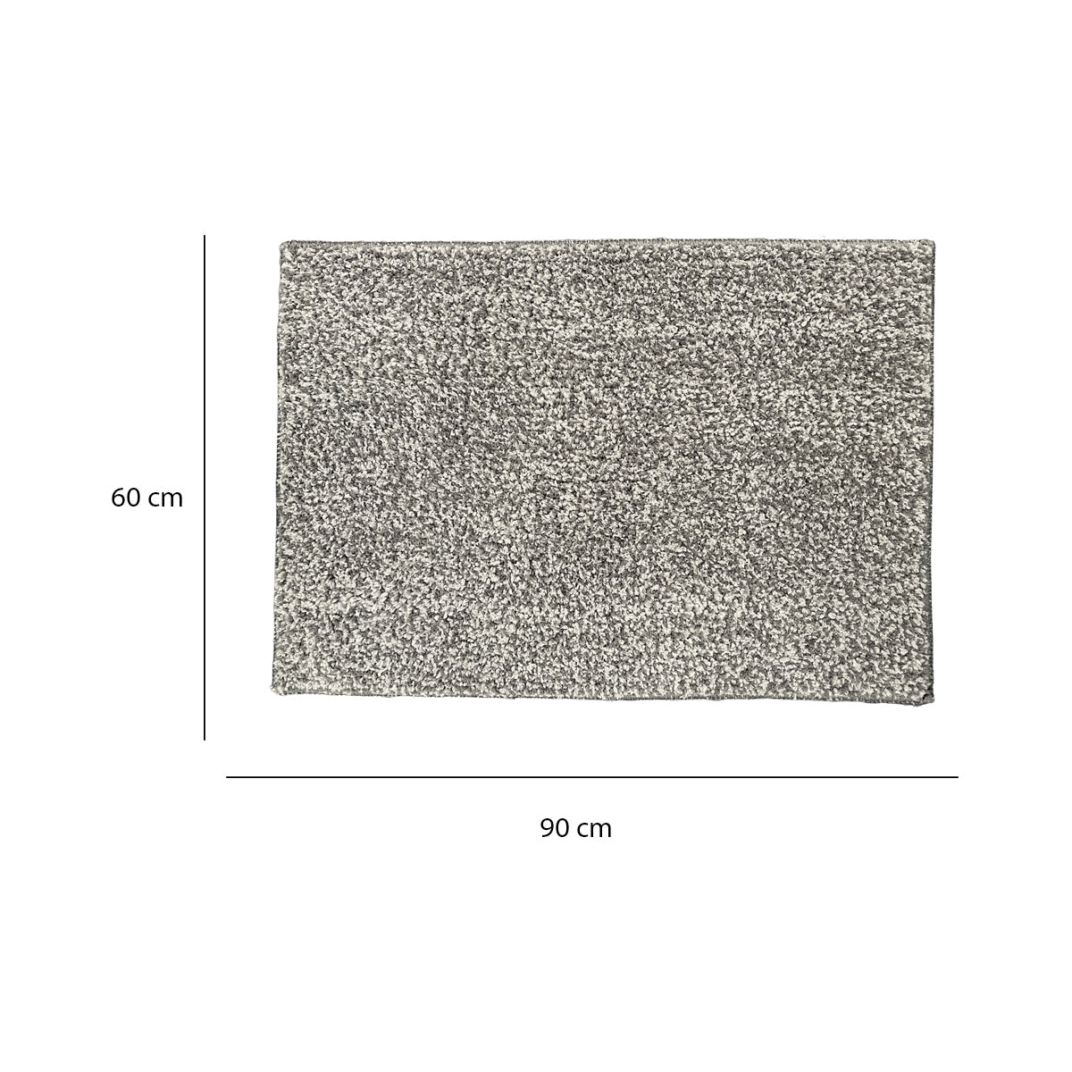 TAPETE SOFT HOME OXFORD/GRIS 60X90 CM
