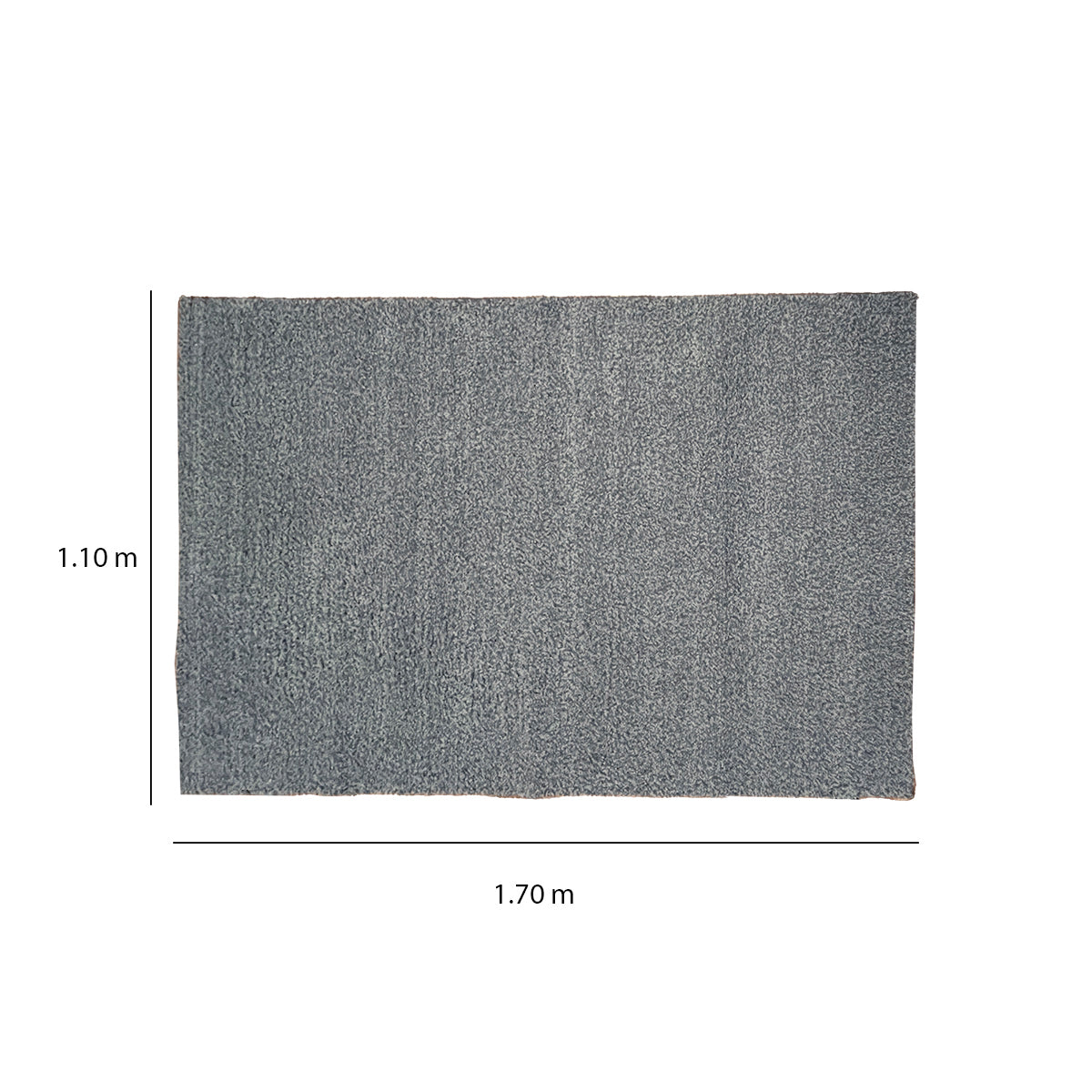 TAPETE SOFT HOME OXFORD/GRIS 110X170CM